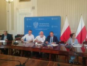 Posiedzenie Kapituły etapu regionalnego konkursu Lodołamacze w Krakowie