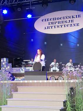 Pokaż zdjęcie: Kamil Czeszel - laureat nagrody Grand Prix Festiwalu w Ciechocinku z 2014 r.