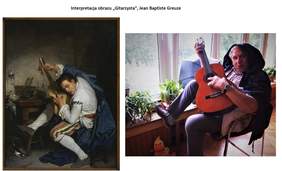 Pokaż zdjęcie: Interpretacja obrazu „Gitarzysta” Jeana Baptiste Greuzego