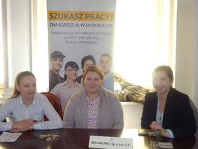 Uczestnicy Giełdy Pracy