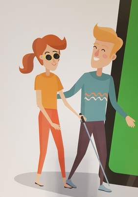 Pokaż zdjęcie: Dzień Białej Laski