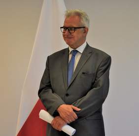 Pokaż zdjęcie: Krzysztof Michałkiewicz Prezes PFRON