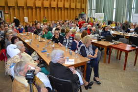 Pokaż zdjęcie: Ponad 160 osób przyszło na tegoroczne obchody Dnia Seniora w Olsztynie