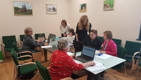 Pokaż zdjęcie: Warsztaty SODiR w Oddziale Małopolskim PFRON.