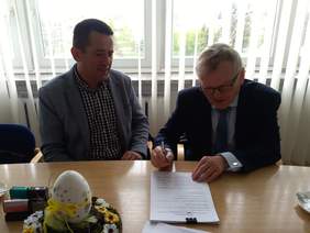 Przedstawiciele Przemyskiego Klubu Sportu i Rekreacji Niewidomych i Słabowidzących PODKARPACIE