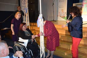 Dyrekcja WDK wręczająca swoje nagrody