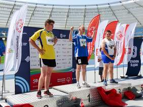 Pokaż zdjęcie: Olimpijczycy na podium