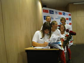 Pokaż zdjęcie: Magda otrzymała nominację na członka kadry narodowej w wioślarstwie w konkurencji PR3