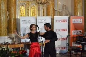 Iwona Cichosz, wraz ze swoim tanecznym partnerem – Stefano Terrazino. Zdjęcia dzięki uprzejmości pana J. Surmacz.