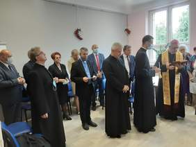 Pokaż zdjęcie: Poświęcenie nowego ŚDS