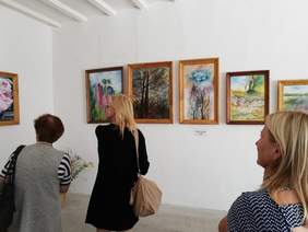 Pokaż zdjęcie: Wernisaż prac