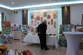 Pokaż zdjęcie: Wystawa prac podopiecznych ŚDS w Hrubieszowie