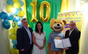 Fundacja Miśka Zdziśka „Błękitny Promyk Nadziei” – świętowała jubileusz. 