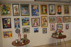 Pokaż zdjęcie: Wystawa prac WTZ w Brzesku