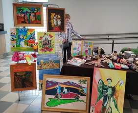 Pokaż zdjęcie: Akcja „Żyj aktywnie” w Centrum Rehabilitacji Społecznej i Zawodowej ZAZ „Słoneczne Wzgórze” w Tarnowie 