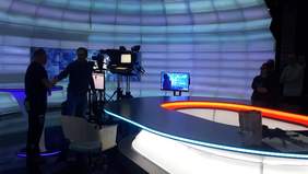 Pokaż zdjęcie: Warsztaty w studiu TVP3 Kraków