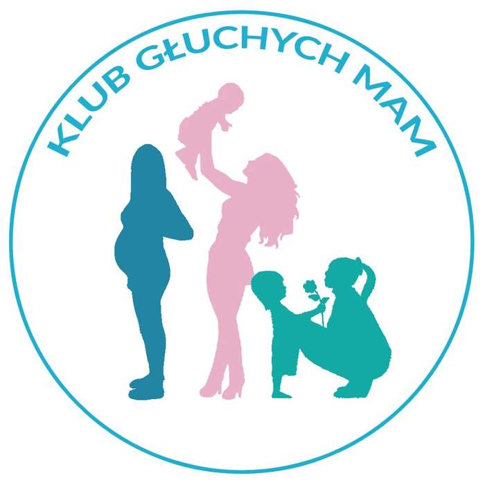 Pokaż zdjęcie: Logo projektu "Klub Głuchych Mam"