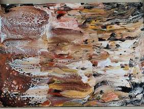 Pokaż zdjęcie: Praca abstrakcyjna.