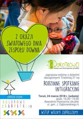 Plakat promujący spotkanie