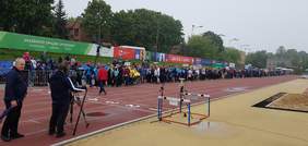 Pokaż zdjęcie: uczestnicy XIV Wojewódzkiej  Olimpiady Osób Niepełnosprawnych Intelektualnie Ziemia Łódzka 2019