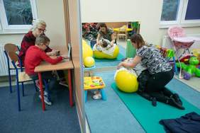 Pokaż zdjęcie: Sala rehabilitacyjna