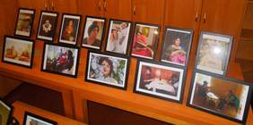 Pokaż zdjęcie: Prace biorące udział w konkursie pn. „Słynne obrazy w interpretacji seniorów”