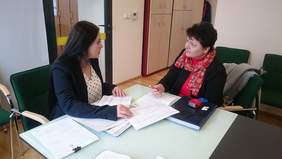 Pokaż zdjęcie: Podpisywanie Umowy Rehabilitacja 25+ z Niepublicznym Ośrodkiem Rewalidacyjno-Wychowawczym "Gromadka" z Nowego Sącza