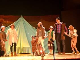 Jasełka w wykonaniu uczestników OREW w Katowicach - Giszowcu