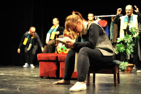 Pokaż zdjęcie: „Pan Hilary - rekonstrukcja” Warsztat Terapii Zajęciowej Bratanki (Toruń).