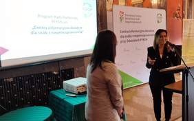 Pokaż zdjęcie: Działania Centrum Informacyjno-Doradczego (CIDON) omówiła  Katarzyna Curyło