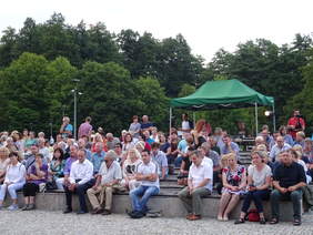 Pokaż zdjęcie: Uczestnicy koncertu "Widzieć muzyką" w Horyńcu-Zdroju