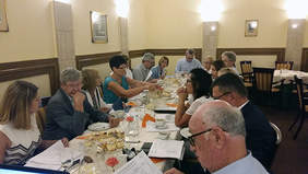 Pokaż zdjęcie: obrady regionalnego konlursu Lodołamacze 2018