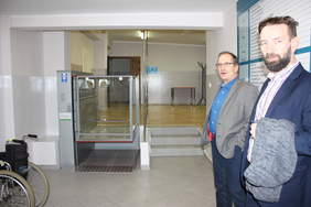 Pokaż zdjęcie: Przewodniczący PSONI i Dyrektor PCPR w Ostródzie