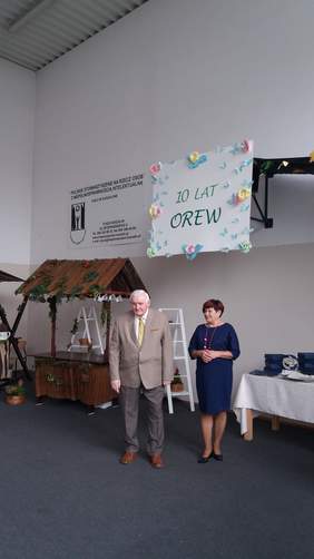 Pokaż zdjęcie: Założyciele OREW - pani Anna Głąbała i pan Wojciech Nowacki