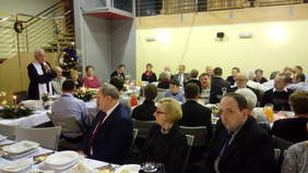 Pokaż zdjęcie: Przemawia ksiądz prałat Henryk Ozga