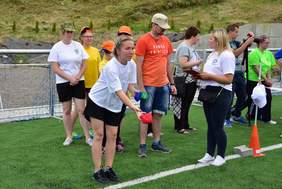 Rozgrywki sportowe w kat. rzuty woreczkiem