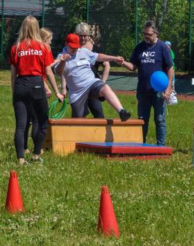 Pokaż zdjęcie: XVII Powiatowe Igrzyska Dzieci i Młodzieży Niepełnosprawnej w Szamotułach