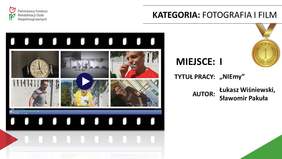 Pokaż zdjęcie: Łukasz Wiśniewski, Sławomir Pakuła - autorzy pracy pt.: „NIEmy”