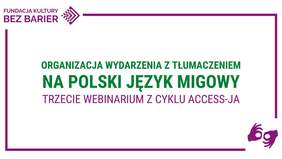 Pokaż zdjęcie: Plakat promujący bezpłatny webinar