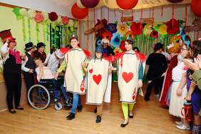 Uczestnicy projektu. Zdjęcia pochodzą ze zbiorów Stowarzyszenia "Rodzina Miłości Ofiarnej"