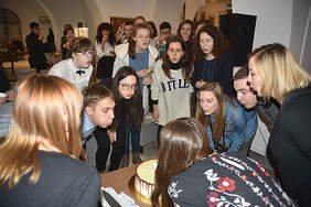 Pokaż zdjęcie: uczestnicy projektu Wolontariatu Koleżeńskiego Mary i Max