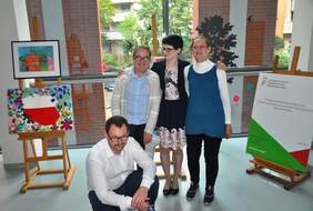 Pokaż zdjęcie: Wystawa prac XV edycji Konkursu Plastycznego w Collegium Da Vinci w Poznaniu