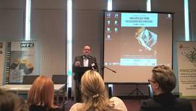 Pokaż zdjęcie: Wystąpienia prelegentów podczas Forum Przedsiębiorczości Społecznej