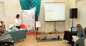 Pokaż zdjęcie: Warsztaty profilaktyczne. Pierwsza pomoc podczas napadu padaczki