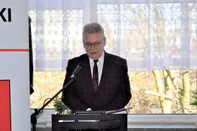 Pokaż zdjęcie: Jerzy Dębski Dyrektor Oddziału Lubelskiego PFRON fot. Starostwo Powiatowe w Łęcznej