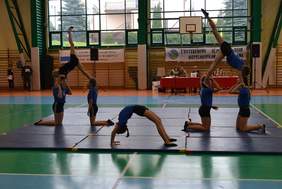 Pokaż zdjęcie: Występ zespołu gimnastyczno-akrobatycznego Fire jump