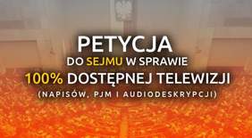 Strona tytułowa "Petycji"