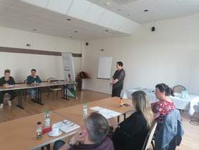 Pokaż zdjęcie: Kierownicy wtz podczas spotkania w Kołobrzegu