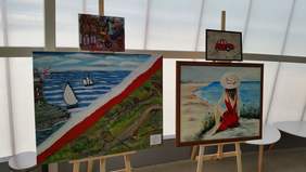 Pokaż zdjęcie: Wystawa prac XVI edycji Konkursu Plastycznego „Sztuka Osób Niepełnosprawnych” w Pawilonie