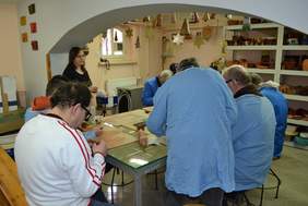 Pokaż zdjęcie: Pracownia ceramiczna w ŚDS w Olecku